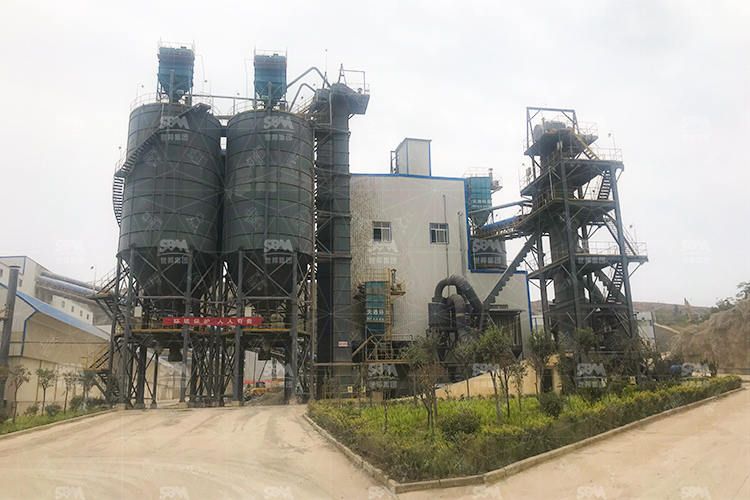 山東年產20萬噸石灰石磨粉生產線